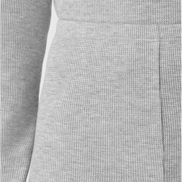 *NWT* EILEEN FISHER Cozy Waffle Knit High-Waisted Leggings size S Small Black - Picture 9 of 10